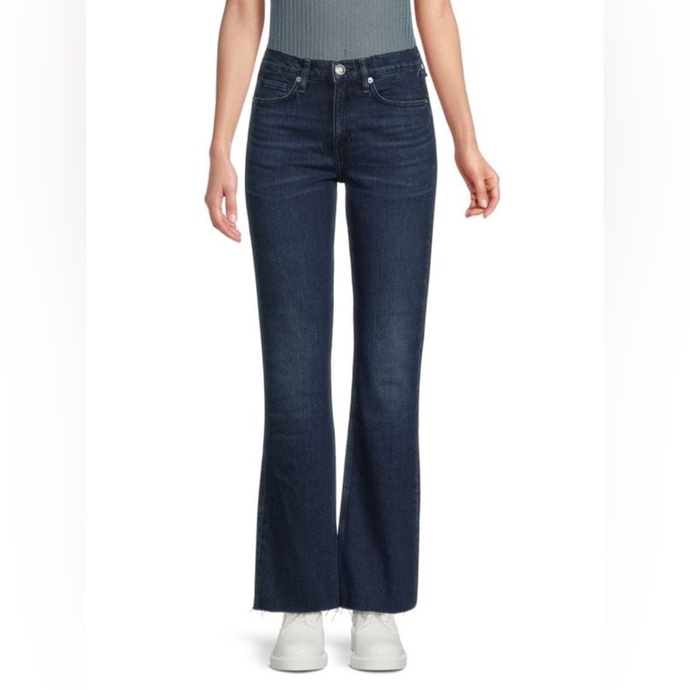 rag & bone Peyton Mid-Rise Bootcut Jeans - Color: Esti